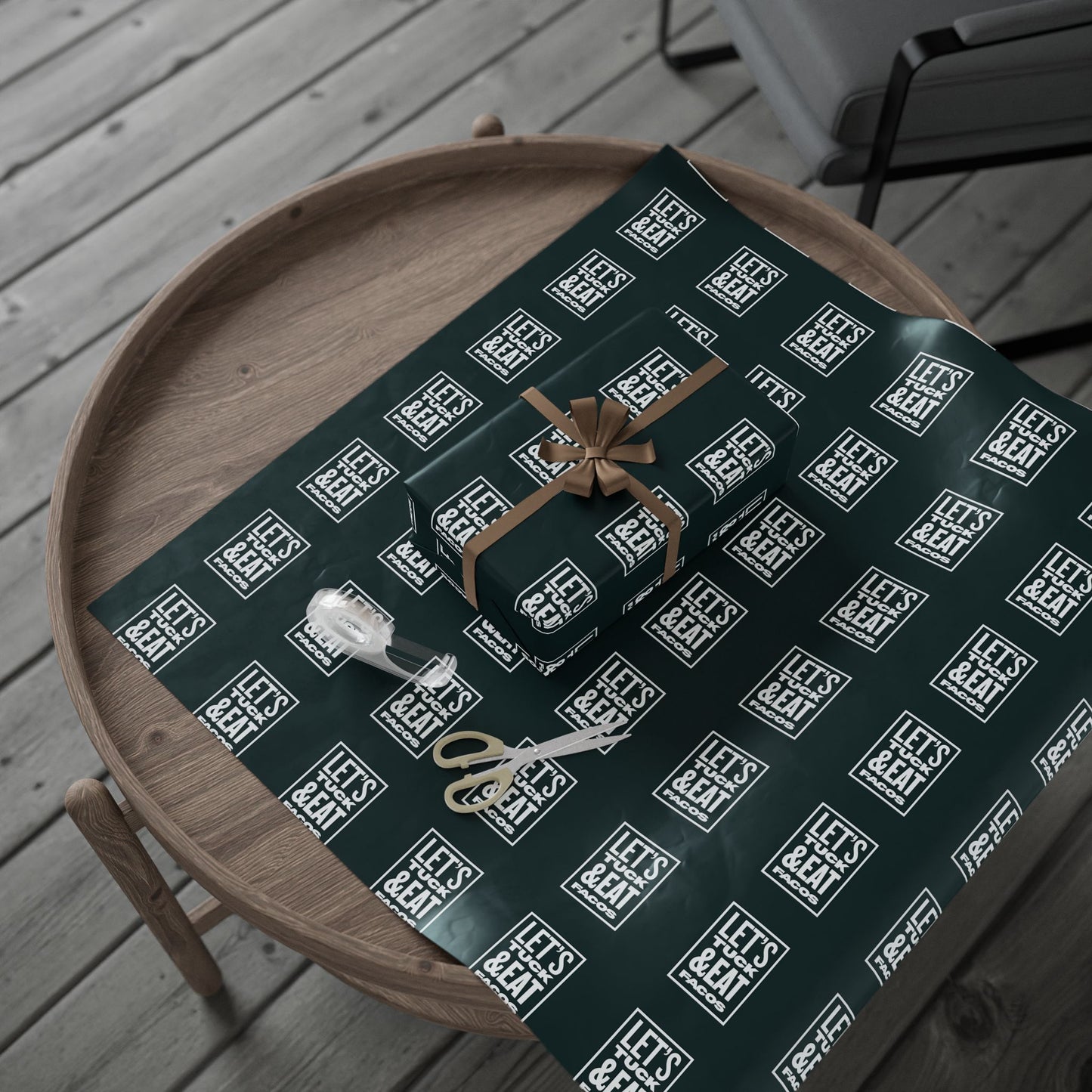 Modern Faco Wrapping Paper