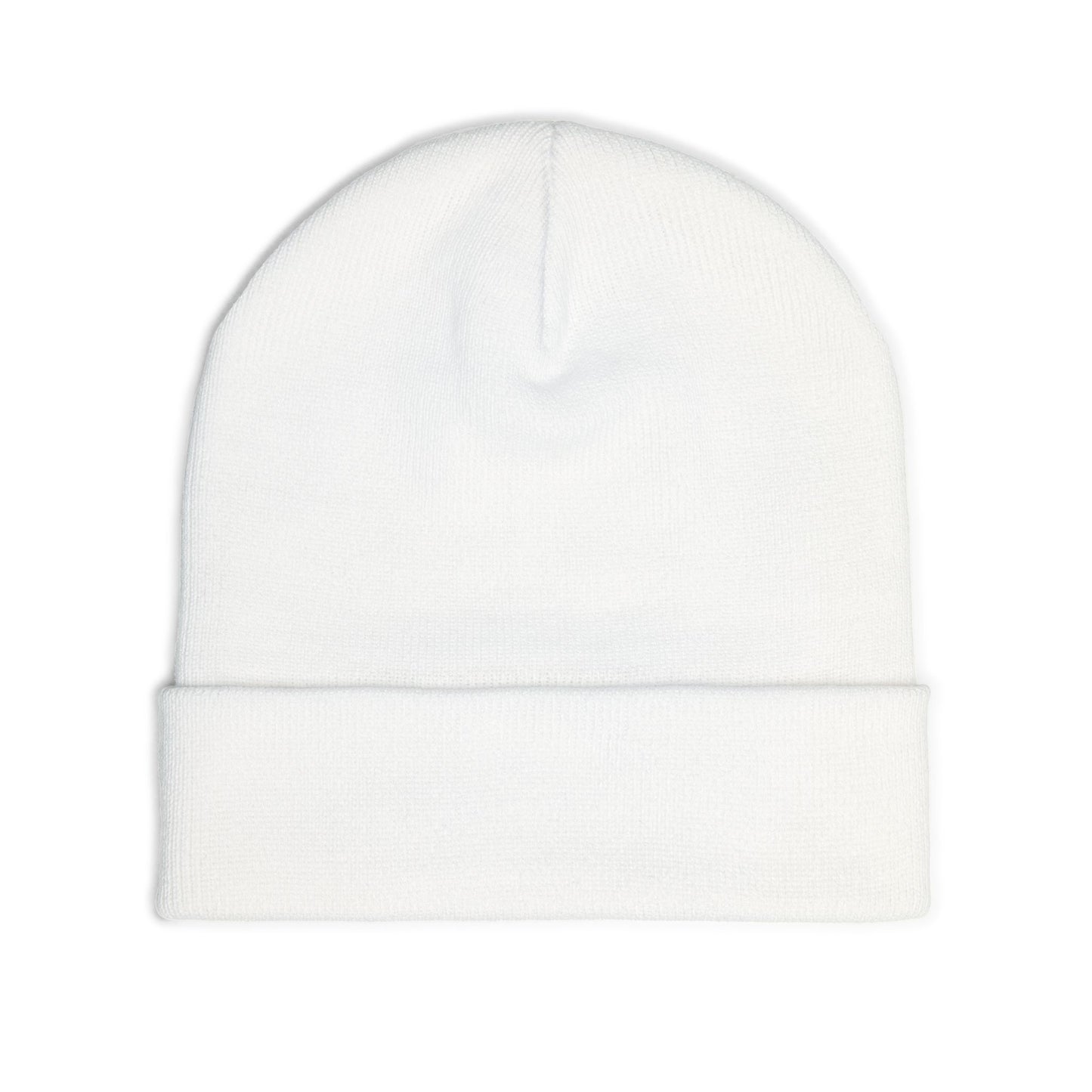 Cozy Embroidered Knit Beanie
