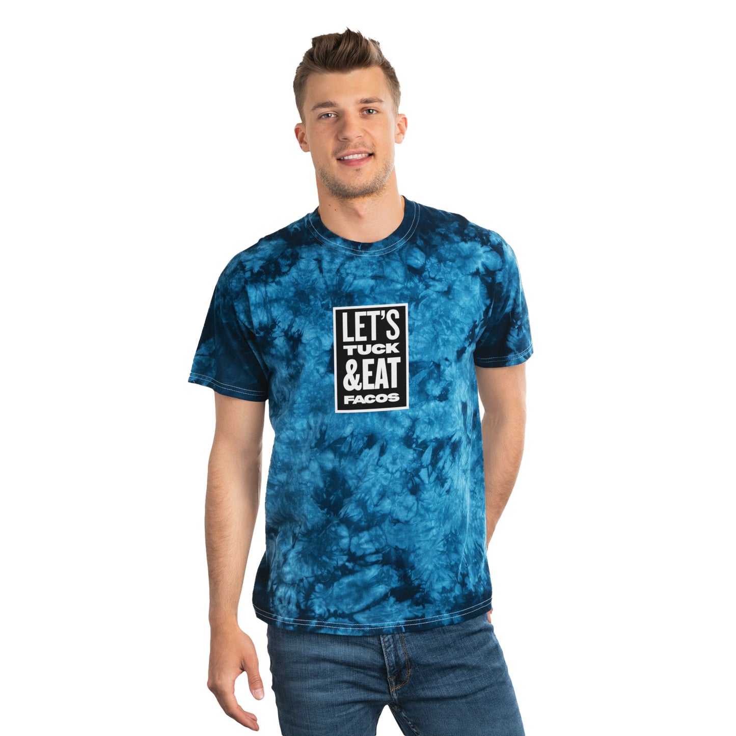 Crystal Tie-Dye Tee