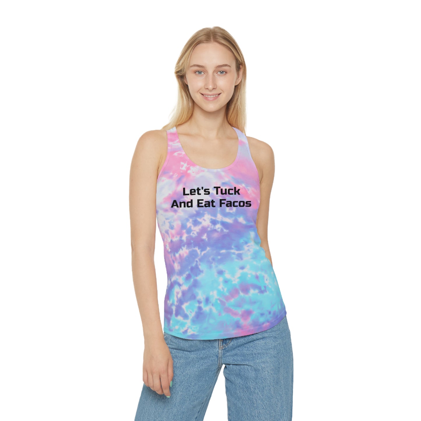 Tie Dye Racerback Tank Top