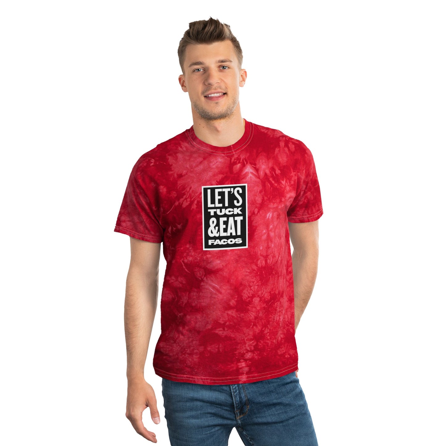 Crystal Tie-Dye Tee
