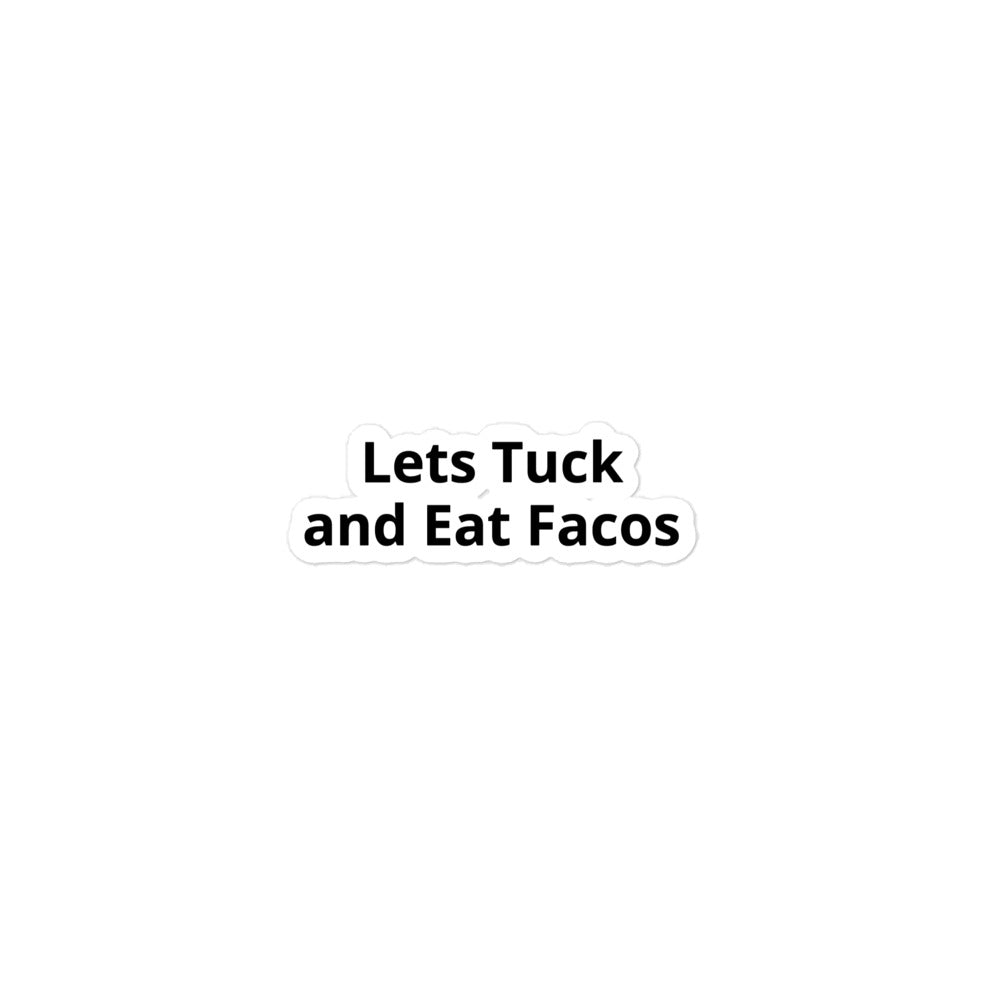 Facos Bubble-free stickers