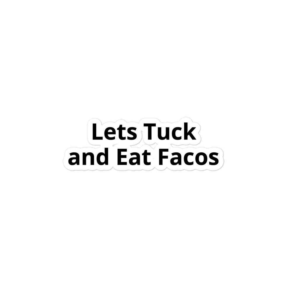 Facos Bubble-free stickers